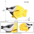 thumbnail image 2 of Simulación Mundo Animal Adorno Sólido Modelo Animal Decoración Perfecta Regalo (Pez Zorro), 2 of 3