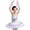 White, variant on IROINNID Girls Tights Ballet Suit Sparkling Ballet Skirt Princess Dress