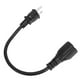 thumbnail image 3 of Cable adaptador Nema 5-15P a 5-20R 1 pie 16 AWG enchufe doméstico 15 A, 3 of 8