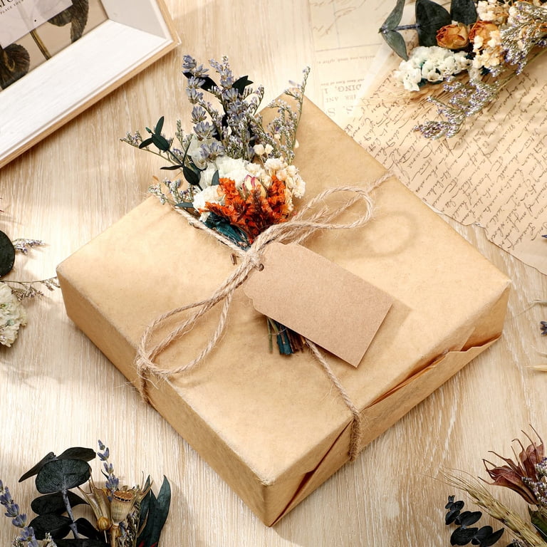 Mini Dried Flowers Bouquet Set - 6PCS Small Wildflower Bunches For Vases, Cake Decor, Gift Boxes, & Crafts