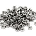 thumbnail image 2 of Metric Hex Nuts 304 Stainless Steel Fastener DIN934 200Pcs for Bolt, 2 of 3