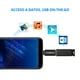 thumbnail image 2 of Paquete de 2: Adaptador USB 3.0 a USB C Redlemon con Función OTG (On The Go), Compatibilidad Universal, USB a Tipo C. Negro, 2 of 5