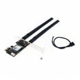 thumbnail image 4 of WiFi 5 PCI-E wireless adapter AC1200 dual band 2.4g/5GHz DMC for Bluetooth 4.0 desktop forwindows 7/8/10/11, 4 of 7
