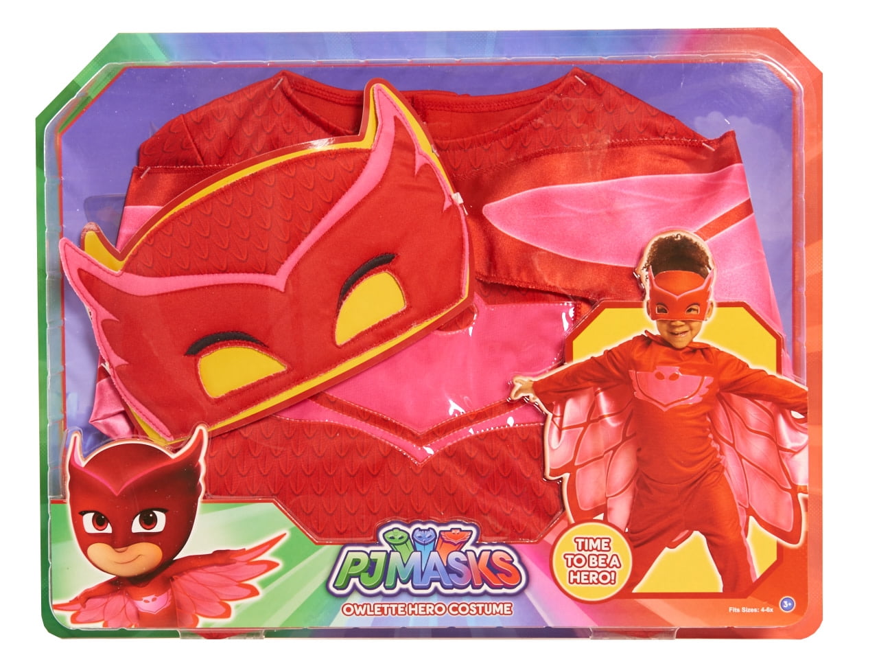PJ Masks Dress up Set Owlette,  Kids Toys for Ages 3 Up, Gifts and Presents