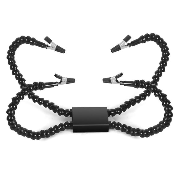MOMOJIA Soldering Aid Tool with Aluminium Base & Alligators Clip for Electronics Crafts