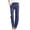 Sky Blue, variant on Women's Pants Fashion Casual Pants For Women Wide Leg Yoga High Waisted Tie Knot Joggers Casual Loose Plus Size Sweat With Pockets