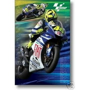 Hot Stuff Enterprise 6906-24x36-CB Motogp Valentino Rossi Poster 24 x 36 in.