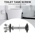 thumbnail image 4 of Toilet Tank to Bowl Bolt Kits Cistern Kit,Stainless Steel Toilet Pan Fixing Fitting with Double Ga, 4 of 5