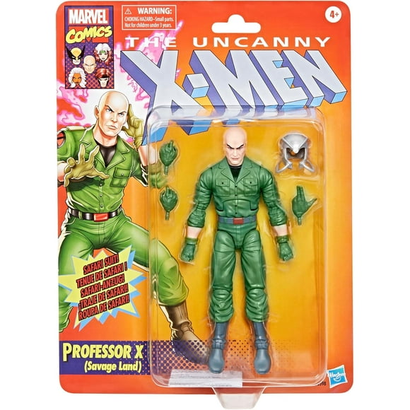 Marvel Legends Retro 6 Inch Action Figure X-Men Exclusive - Professor X (Savage Land)