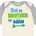 thumbnail image 4 of Inktastic Big Brother Again with Arrow Boys or Girls Long Sleeve Baby Bodysuit, 4 of 5