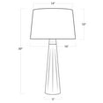 thumbnail image 2 of Regina Andrew 13-1051 Beretta 30" Tall Buffet Table Lamp - Natural, 2 of 6