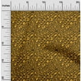 thumbnail image 1 of oneOone Velvet Dark Mustard Fabric Animal Skin Sewing Craft Projects Fabric Prints By Yard 58 Inch Wide-4F2, 1 of 5