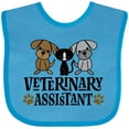thumbnail image 3 of Inktastic Veterinary Assistant Vet Tech Boys or Girls Baby Bib, 3 of 4