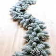 thumbnail image 5 of Festive Christmas Garland Tabletop Decoration Full PE Rattan Greenery for Holiday Party Centerpiece, 5 of 5