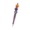 thumbnail image 2 of Bolígrafo De Halloween, Suministros Para Fiestas, Regalo De Halloween, Bolígrafo Práctico Con Cuentas De Color Morado Púrpura, 2 of 8
