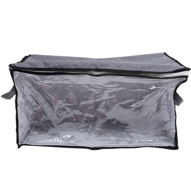 Bolsa plegable para guardar ropa y colchas, bolsa grande para guardar ropa, organizador de armario plegable