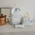 thumbnail image 4 of 3-Piece Backpack Set for School, Bookbag with Lunch Tote and Pencil Case, 4 of 4