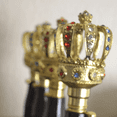 thumbnail image 1 of Platinum Crown Metal Wooden Base Hand-held Incense Burner, 1 of 1