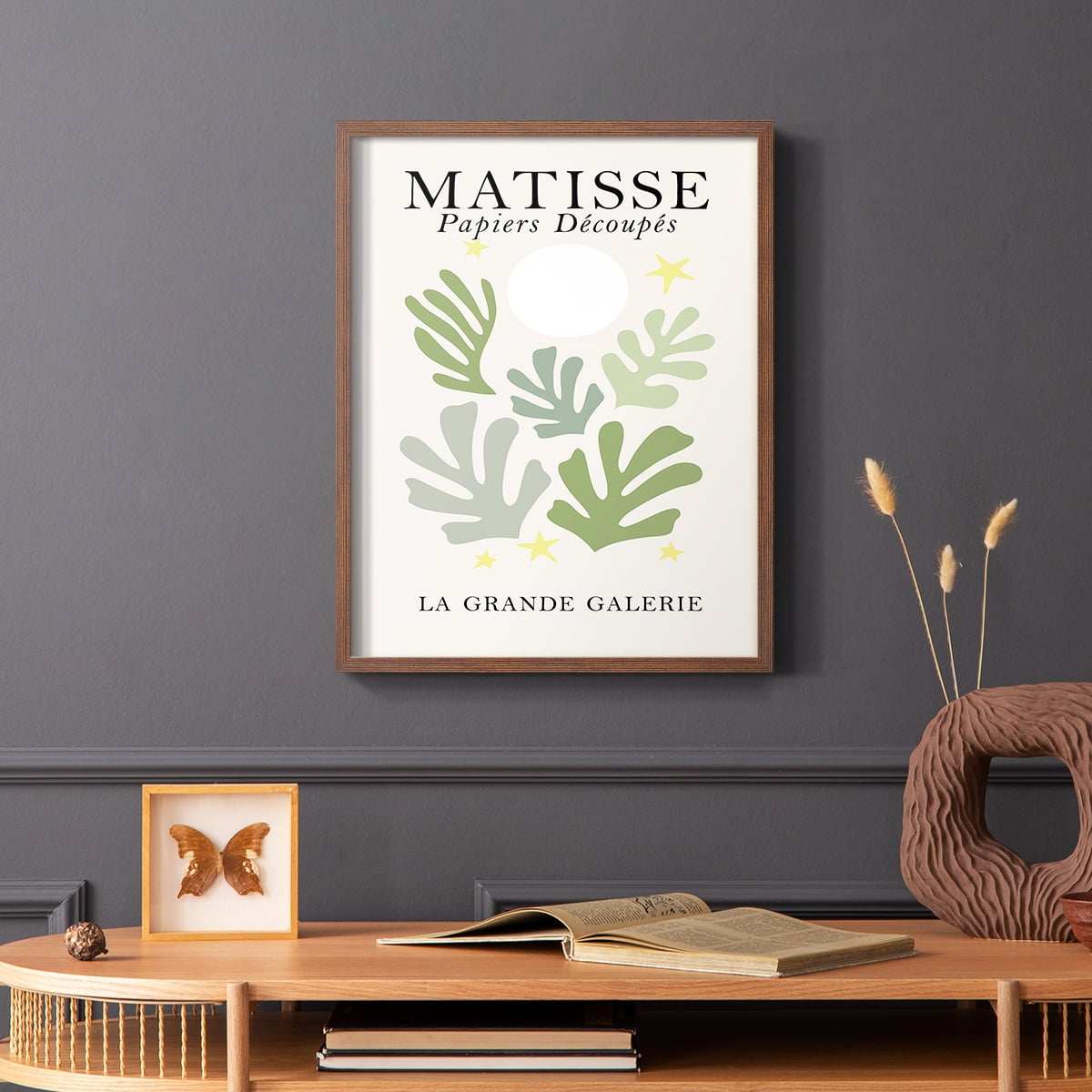 Matisse CCLXXXIV in Solid Wood 8 x 10 Framed Print