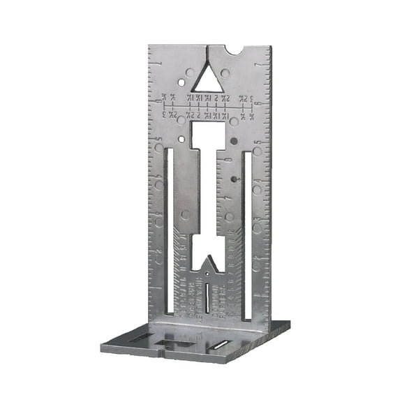 D-Unique Tools Universal Square Wall Partitioning and Layout Carpenter Tool for All Conventional Lumber