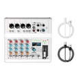 thumbnail image 1 of Interfaz de sistema de escritorio y mezclador de audio Doslnlya GX-06 de 6 canales, 1 of 9