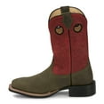 thumbnail image 3 of Justin Boots Mens Show Stopper 11 Inch Square Toe Cowboy  Mid Calf Boots, 3 of 5