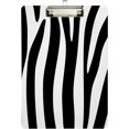 thumbnail image 2 of FMSHPON Zebra Stripes Clipboard Hardboard Wood Nursing Clip Board and Pull for Standard A4 Letter 13x9 inches, 2 of 8