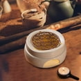 thumbnail image 3 of Calentador de tetera de cerámica, soporte para calentador de té con salvamanteles, perfecto para teteras de y tetera de cerámica, adecuado para Salvamanteles Bronce Baoblaze Vela calentador de tetera, 3 of 8
