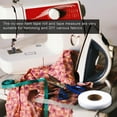 thumbnail image 6 of Ksopiavobs 2 Rolls 140 Yards Hem Tape, Iron-On Hemming Tape, No Sew Fabric Fusing Tape Fusible Web Tapes for Pants Jeans Trouser Skirt Fabric Clothes (Black 0.4inch, White 0.6inch in Width), 6 of 6