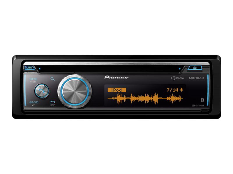 Economie aansluiten verlichten Pioneer DEH-X8700BH - Car - CD receiver - in-dash - Single-DIN - 50 Watts x  4 - Walmart.com