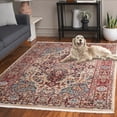 thumbnail image 3 of SAFAVIEH Kashan Pema Oriental Area Rug, Ivory/Red, 2'6" x 4', 3 of 9