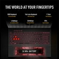 thumbnail image 4 of ASUS TUF A16 Gaming Laptop - AMD Ryzen 5 7535HS Beat i7-10875H - RTX 4050 - 64GB RAM| 1TB SSD -Backlit Keyboard RGB - 16" WUXGA 144Hz -Windows 11 -Video Editing -Portatil Gamer PC, 4 of 9