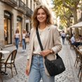 thumbnail image 7 of PULLIMORE Crossbody Bags for Women Waterproof Nylon Shoulder Bag Roomy Multiple Pockets Messenger Purses Handbags, 7 of 7