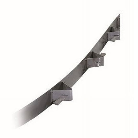 CONCRETE FORM - FLEXIBLE STEEL - 10' x 6"