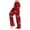 Red, variant on Valentines Pajamas Pant for Women Heart Print Soft Lounge Pants Drawstring Jogger Wide Leg Athletic Pants