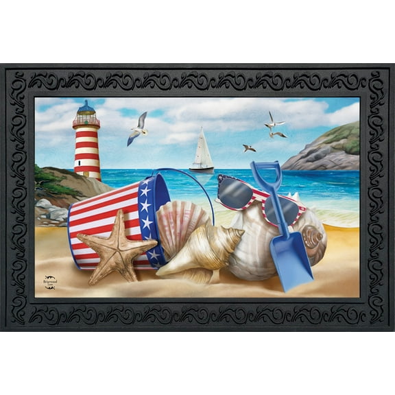 Briarwood Lane Sea To Shining Sea Summer Doormat