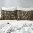 thumbnail image 4 of Erosebridal Abstract Stripes Bed Sheets Set Queen Size,Green Black Bedding Sets Queen Size,Camouflage Camo Bed Sheets Queen,Breathable Geometric Bedroom Decorative,4 Pieces, 4 of 7