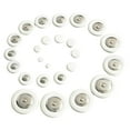 thumbnail image 4 of BELOVING 25 Pieces Alto Sax Pads Set Multi Size Professional Lightweight Replacement White, 4 of 8