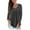 Carbon Black, variant on Women's Plus Size Long Sleeve Casual Tunic Tops Floral Blouses Henley T Shirts for Women