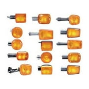 K&S Technologies 25-1100 DOT Approved Turn Signal Replacement Lens - Amber
