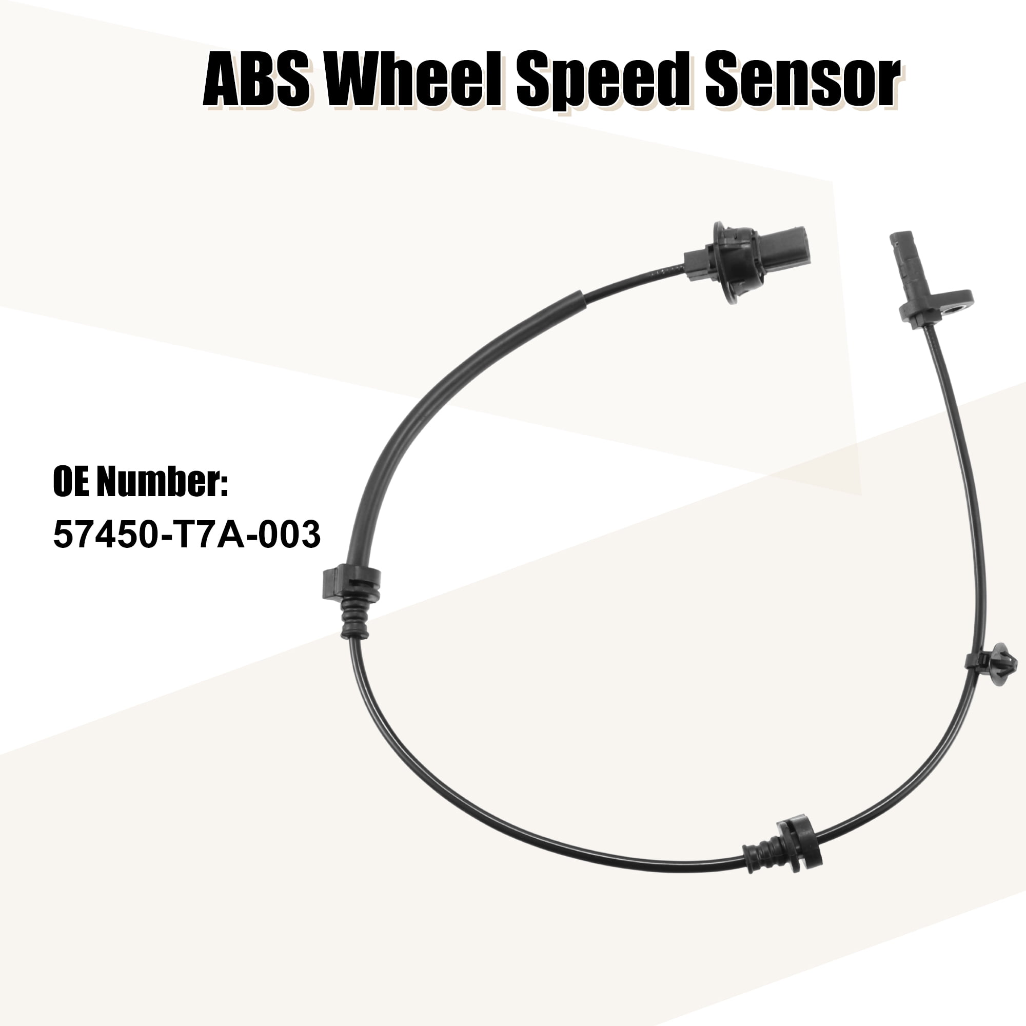 Unique Bargains 57450-T7A-003 ABS Wheel Speed Sensor Right Front for Honda  HR-V 2015-2021 1.8L 1.5L 