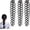 Black, variant on Hair Braiding Tool Set, 3Pcs French Plait Braiding Clips, Twist Braid Hair Knitting Styling Tool for Women, Easy DIY Braid Maker for Daily, Party & Travel, Plastic 15cm