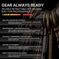 thumbnail image 2 of Gear Keeper - Hammerhead Industries Gear Keeper High Force 15-28 Retractor de llaves RT3-5852 - Cuenta con clip giratorio de acero inoxidable resistente con accesorio de anillo dividido Q/C - Fabricad, 2 of 6