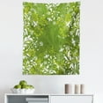 thumbnail image 1 of Green Tapestry, Abstract Floral Ornaments Nature Inspired Branches Leaves, Fabric Wall Hanging Decor for Bedroom Living Room Dorm, 5 Sizes, Apple Green Fern Green, by Ambesonne, 1 of 1