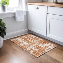 Addison Rugs Chantille Indoor/Outdoor Transitional Modern Paprika Washable Rectangle Rug, 1'8" x 2'6"