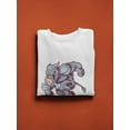 thumbnail image 3 of Rhino Charging To The Left Sweatshirt Men -Image by Shutterstock, Male Large, 3 of 4