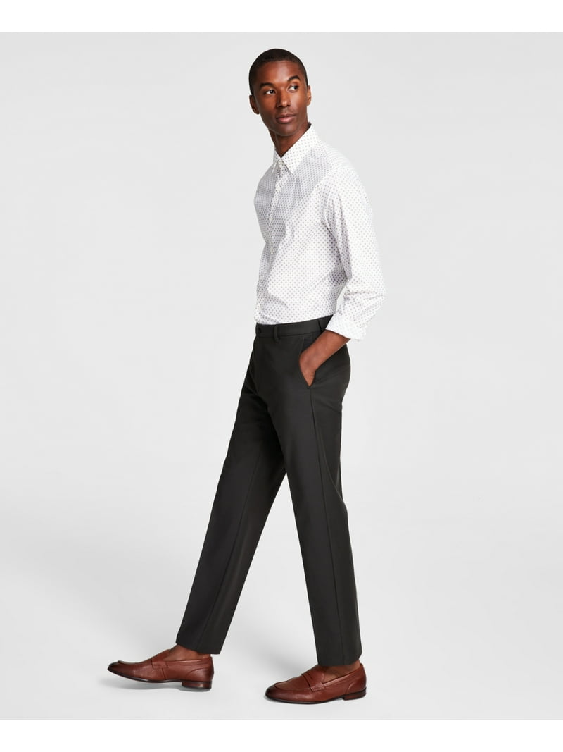 Michael Kors Men's Classic Fit Cotton Performance Pants Dark Olive 38 x 32 Michael Kors Men's Classic Fit Cotton Performance Pants Dark Olive 38 x 32