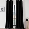 thumbnail image 1 of Cortinas opacas Joydeco de 304 cm, 2 paneles, para dormitorio, 1 of 7