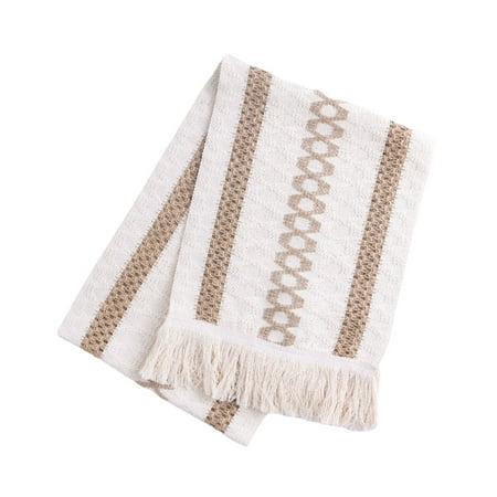 

Felirenzacia Rustic Boho Table Runner Tablecloth With Fringe For Kitchen Home And Meal Wedding Decor