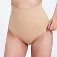thumbnail image 1 of Ropa interior de cintura alta sin costuras y elástica para mujer, pantalones moldeadores de vientre de verano, faja, tangas sexys para el vientre, 1 of 6